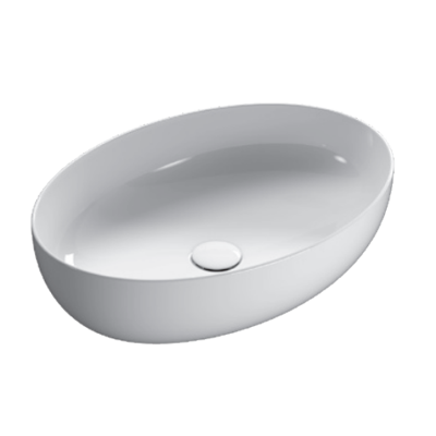 CERAMICA GLOBO Lavabo in ceramica 60x42 cm Globo 4ALL TFO60BI Bianco Ceramica CERAMICA GLOBO Lavabo in ceramica 60x42 cm Globo 4ALL TFO60BI Bianco Ceramica
