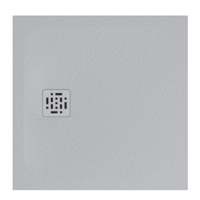 CERAMICA GLOBO Piatto doccia grigio 80x80 cm Globo serie Docciapietra DP08080502 Grigio Mineralsolid CERAMICA GLOBO Piatto doccia grigio 80x80 cm Globo serie Docciapietra DP08080502 Grigio Mineralsolid