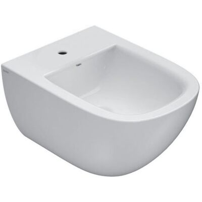 CERAMICA GLOBO Bidet sospeso 51x37 cm Globo Stockholm in ceramica LAS10BI Bianco Ceramica CERAMICA GLOBO Bidet sospeso 51x37 cm Globo Stockholm in ceramica LAS10BI Bianco Ceramica