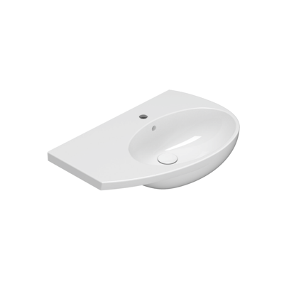 Lavabo sospeso Globo - Antibatterico 70x45cm Lavabo sospeso Globo - Antibatterico 70x45cm