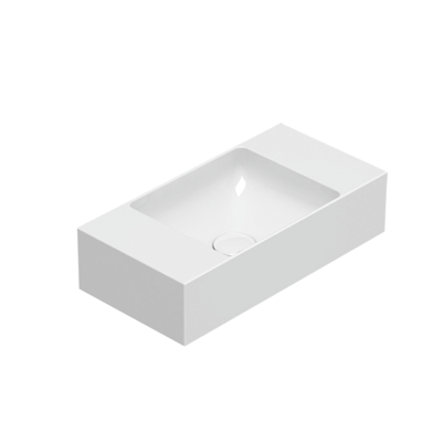 CERAMICA GLOBO Lavabo in ceramica 50x25 cm Globo T-EDGE B6R52BI Bianco Ceramica CERAMICA GLOBO Lavabo in ceramica 50x25 cm Globo T-EDGE B6R52BI Bianco Ceramica