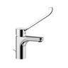 PAFFONI Miscelatore lavabo con leva clinica e scarico automatico 1”1/4G serie Green GR305CR Cromato Ottone