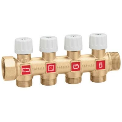 Caleffi 354 Collettore semplice - 3/4" - Sistema di riscaldamento Caleffi 354 Collettore semplice - 3/4" - Sistema di riscaldamento