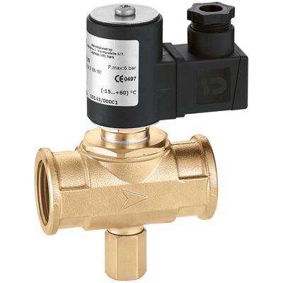 Valvola Gas Caleffi - Riarmo Manuale - IP65 - 230V Valvola Gas Caleffi - Riarmo Manuale - IP65 - 230V
