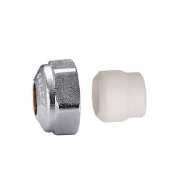 CALEFFI Raccordo meccanico per tubo in rame a tenuta PTFE 3/4" Ø18 438518 3/4" Ø 18 CALEFFI Raccordo meccanico per tubo in rame a tenuta PTFE 3/4" Ø18 438518 3/4" Ø 18