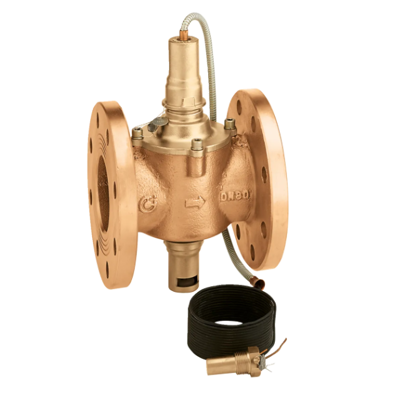 CALEFFI Valvola di intercettazione del combustibile per impieghi ad alte pressioni. DN 80, 110 °C, capillare 5 m. 541830 80 110 °C CALEFFI Valvola di intercettazione del combustibile per impieghi ad alte pressioni. DN 80, 110 °C, capillare 5 m. 541830 80 110 °C