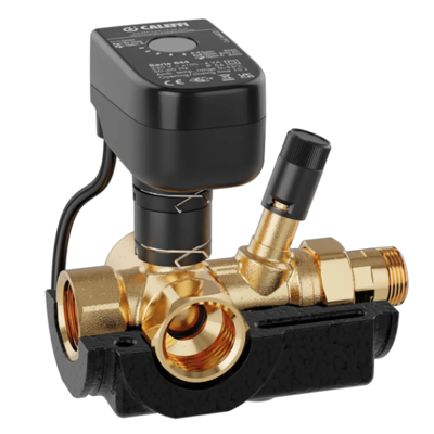 CALEFFI Valvola a sfera a tre vie deviatrice. Con bypass differenziale integrato. Tempo di manovra 40 (s) 640062 1"F CALEFFI Valvola a sfera a tre vie deviatrice. Con bypass differenziale integrato. Tempo di manovra 40 (s) 640062 1"F