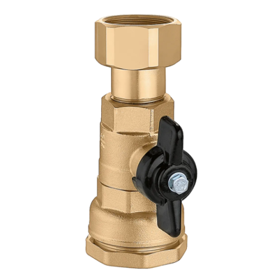 CALEFFI Valvola a sfera completa di raccordo per tubo polietilene. Attacco tubazione Ø25 871025 Ottone CALEFFI Valvola a sfera completa di raccordo per tubo polietilene. Attacco tubazione Ø25 871025 Ottone
