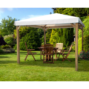 LOSA LEGNAMI Gazebo Ischia 300x300 in legno LOSA esterni da vivere LO/GZ300300SG Naturale Legno