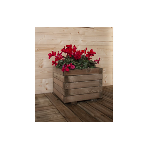 LOSA LEGNAMI Fioriera Tulipano in legno cm 40x40x32,5h LOSA esterni da vivere DP/FIO404040 Naturale Legno