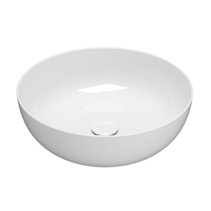 CERAMICA GLOBO Lavabo in ceramica Ø 48 cm Globo T-EDGE Le Ciotole B6T48BI Bianco Ceramica