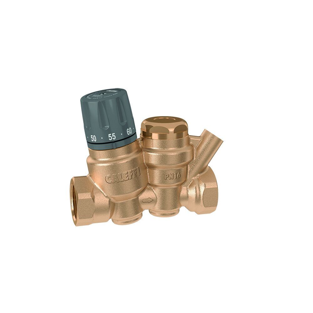 CALEFFI Regolatore termostatico per circuiti di ricircolo acqua calda sanitaria 116 Rp 1/2”