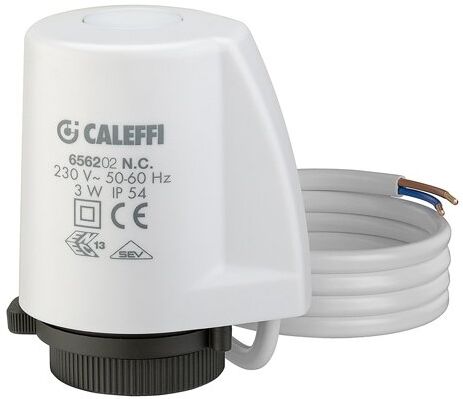 CALEFFI Comando elettrotermico con installazione ad aggancio rapido 6562 230 V