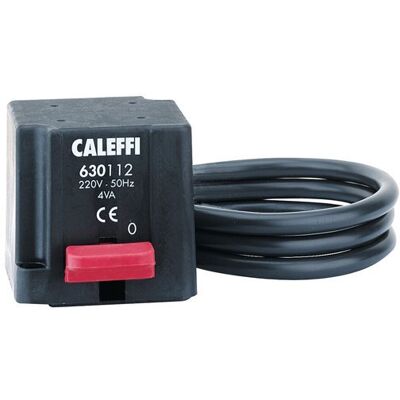 CALEFFI Comando elettrotermico con microinterruttore ausiliario 630114 Nero CALEFFI Comando elettrotermico con microinterruttore ausiliario 630114 Nero