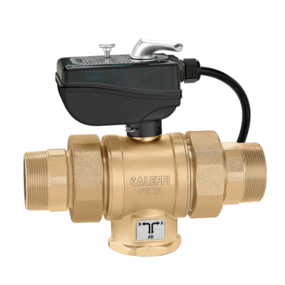 Caleffi - Valvola a sfera motorizzata a tre vie - 24V/230V - IP65 - 3/4" Caleffi - Valvola a sfera motorizzata a tre vie - 24V/230V - IP65 - 3/4"