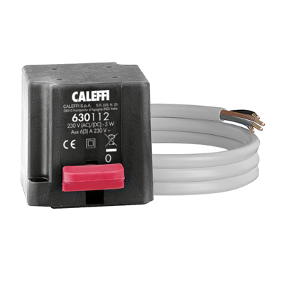 CALEFFI Comando elettrotermico, per valvole di zona serie 632 e 633. 630002 Nero CALEFFI Comando elettrotermico, per valvole di zona serie 632 e 633. 630002 Nero