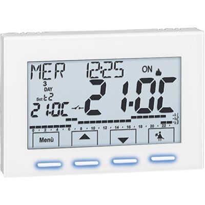 Caleffi 738427 Termostato ambiente digitale - Riscaldamento & raffreddamento Caleffi 738427 Termostato ambiente digitale - Riscaldamento & raffreddamento