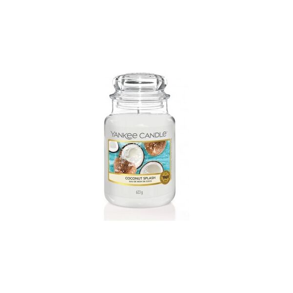 yankee candle candela profumata in giara grande coconut splash 623 g