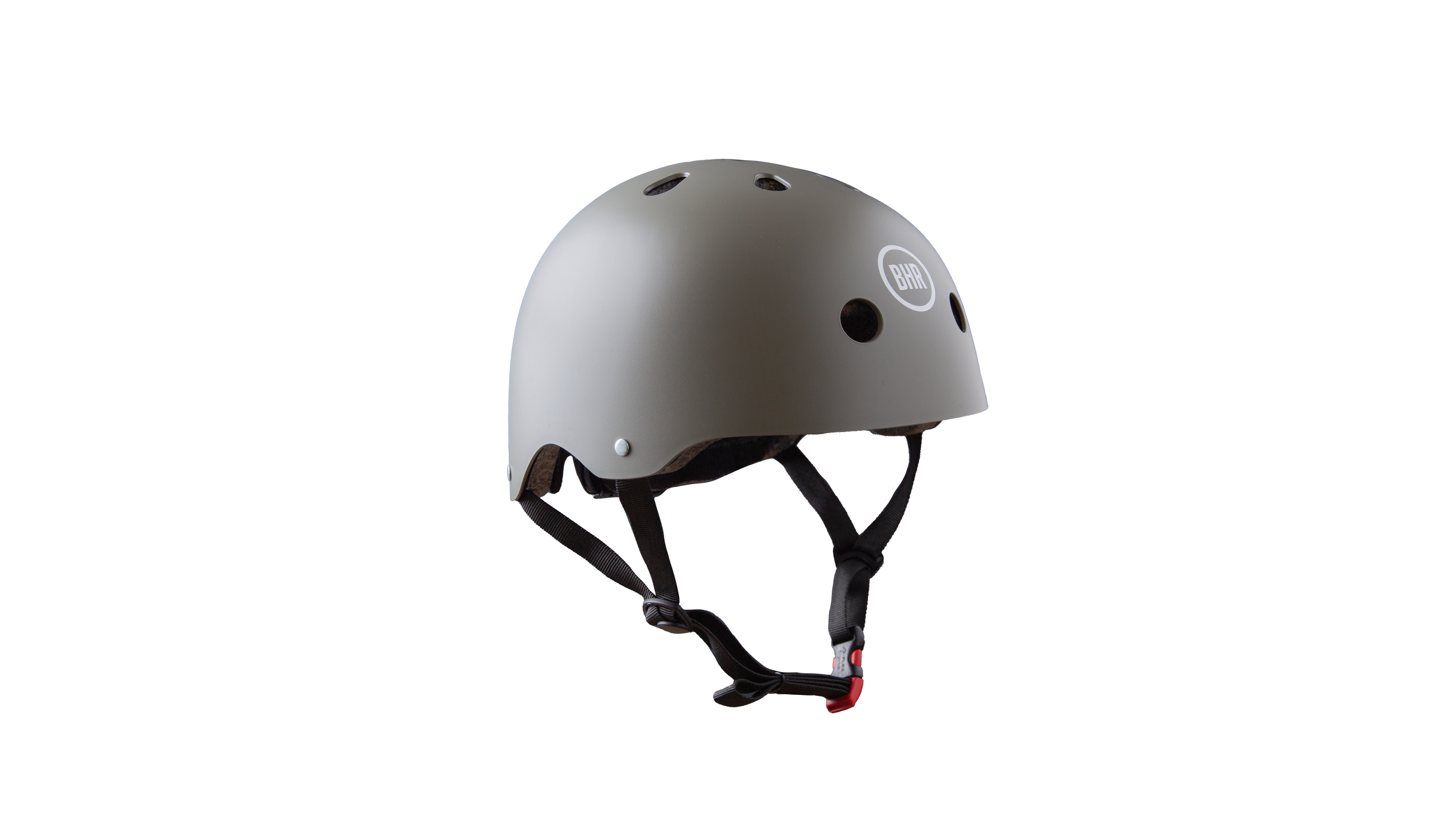 BHR helmets 817 SPORT Casco Bici,skateboard , roller e pattinaggio, Scooter elettrici e monopattino GRIGIO OPACO S