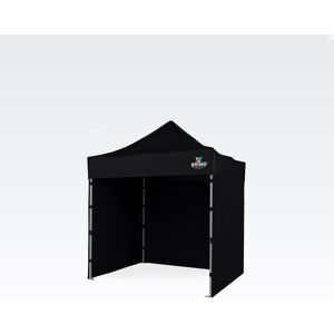 BRIMO Gazebo estendibile a fisarmonica 2x2m Gratis: 3pz pareti piene, 8 picchetti e copertura protettiva + Garanzia di 5 anni!