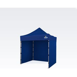 BRIMO Gazebo estendibile a fisarmonica 2x2m Gratis: 3pz pareti piene, 8 picchetti e copertura protettiva + Garanzia di 5 anni!