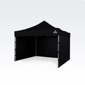 BRIMO Gazebo per feste 3x3m Gratis: 3pz pareti piene, 8 picchetti e copertura protettiva + Garanzia di 5 anni!