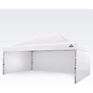 BRIMO Gazebo per feste 4x6m Gratis: 3pz pareti piene, 8 picchetti e copertura protettiva + Garanzia di 5 anni!