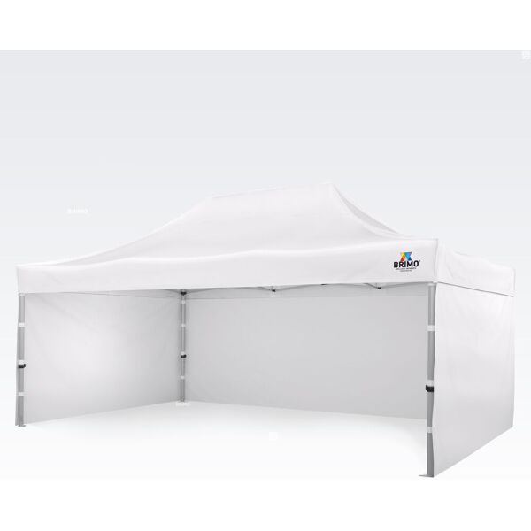 brimo gazebo per feste 4x6m gratis: 3pz pareti piene, 8 picchetti e copertura protettiva + garanzia di 5 anni!