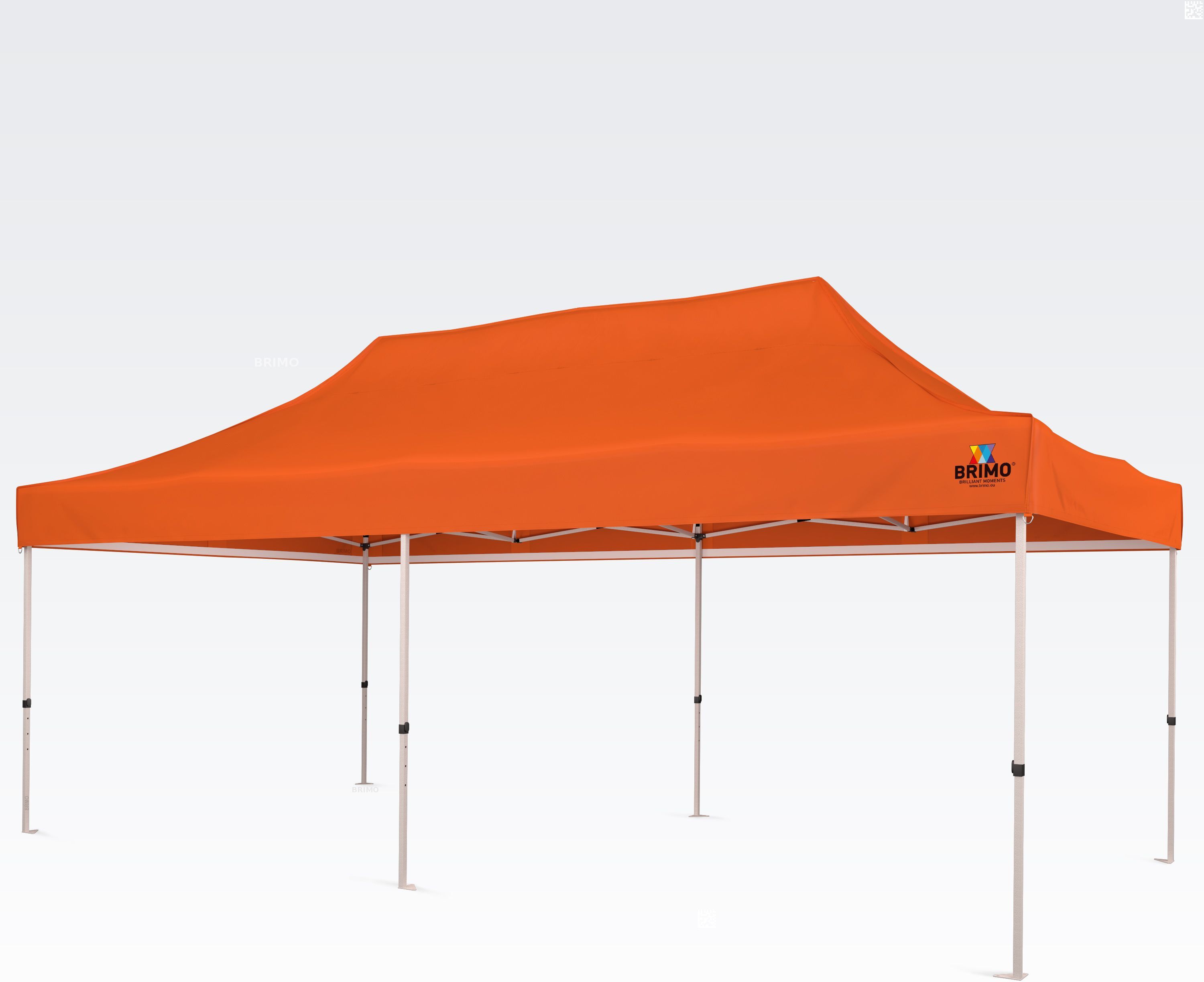 BRIMO Gazebo per feste 3x6m Gratis: 12 picchetti e copertura protettiva + Garanzia di 5 anni!