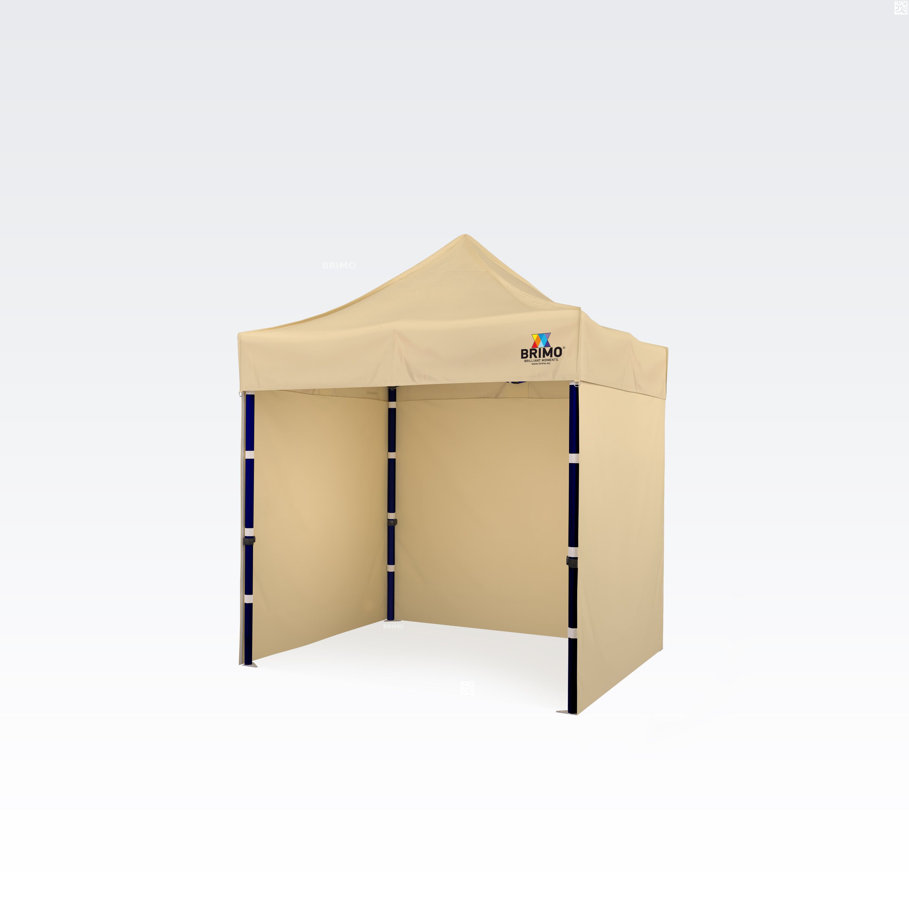 BRIMO Gazebo 2x2m Gratis: 3pz pareti piene, 8 picchetti e copertura protettiva + Garanzia di 5 anni!