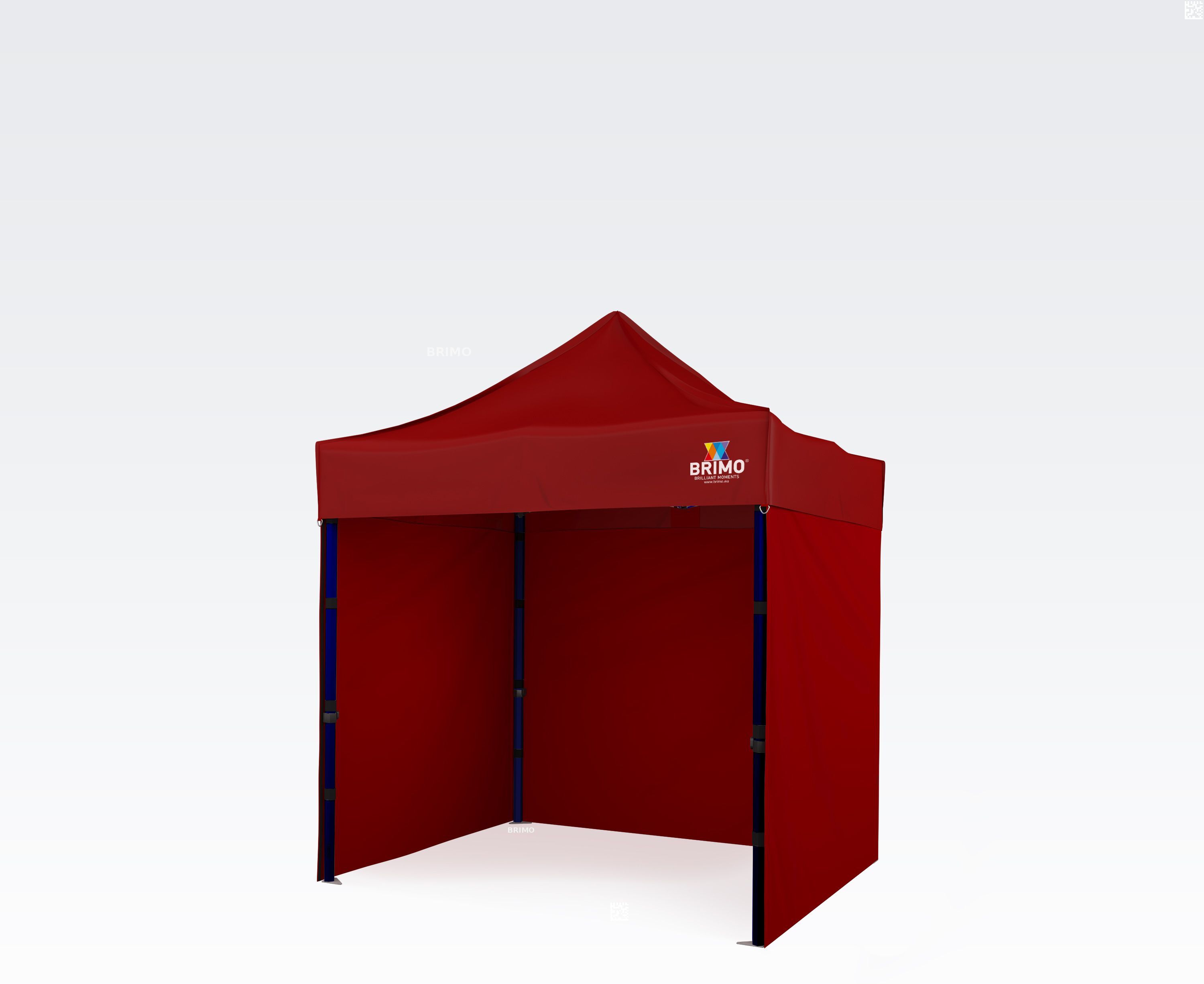 BRIMO Gazebo 2x2m Gratis: 3pz pareti piene, 8 picchetti e copertura protettiva + Garanzia di 5 anni!