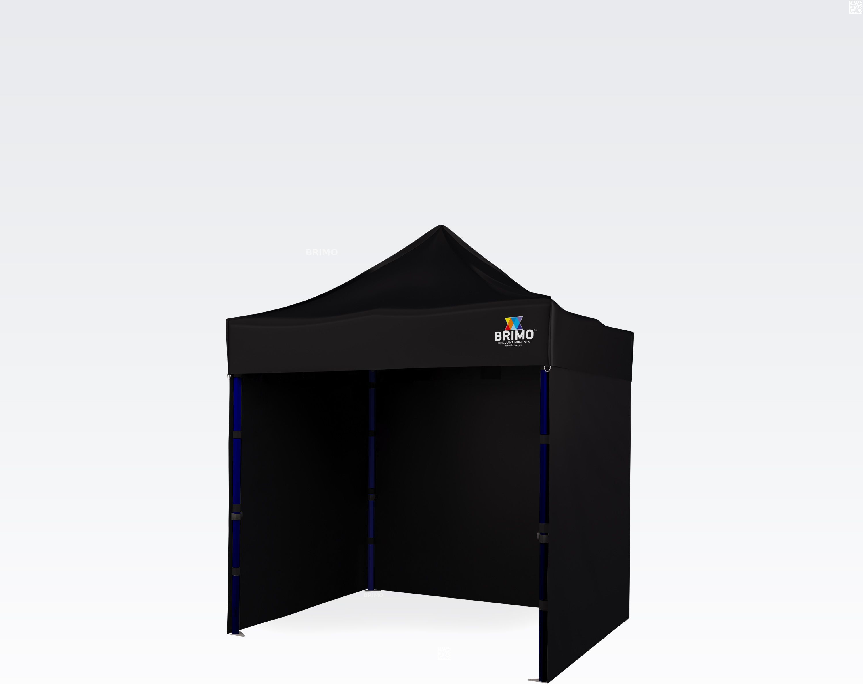 BRIMO Gazebo 2x2m Gratis: 3pz pareti piene, 8 picchetti e copertura protettiva + Garanzia di 5 anni!