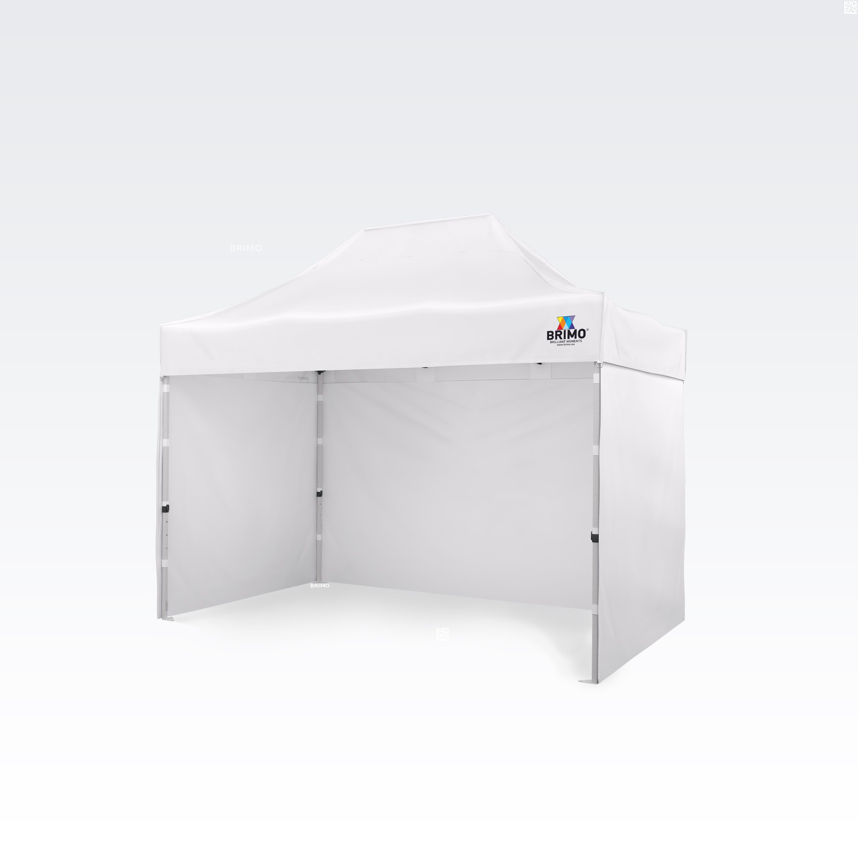 BRIMO Gazebo per feste 2x3m Gratis: 3pz pareti piene, 8 picchetti e copertura protettiva + Garanzia di 5 anni!