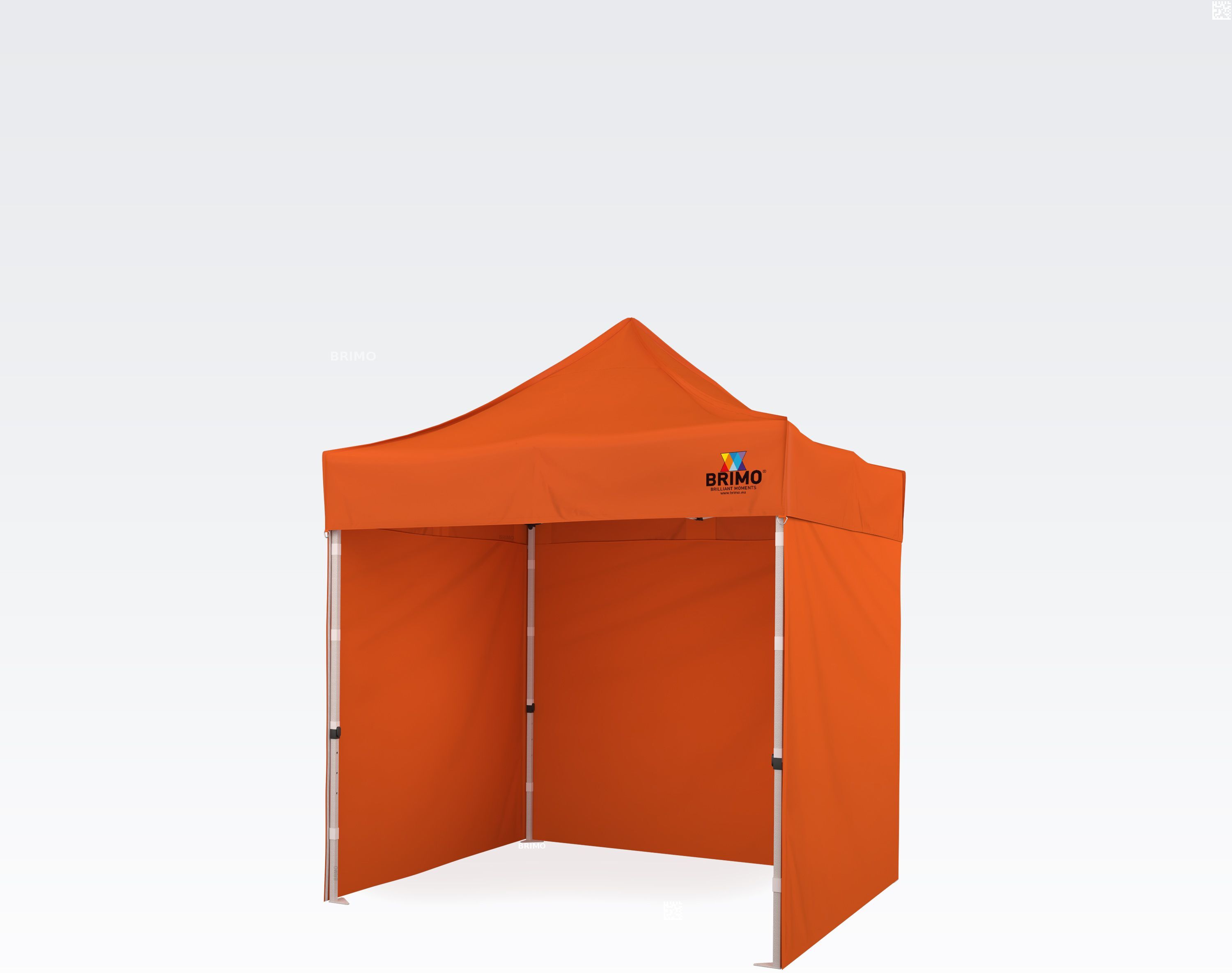 BRIMO Gazebo 2x2m Gratis: 3pz pareti piene, 8 picchetti e copertura protettiva + Garanzia di 5 anni!