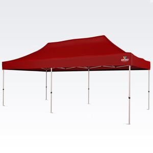 BRIMO Gazebo per feste 3x6m Gratis: 12 picchetti e copertura protettiva + Garanzia di 5 anni!