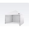 BRIMO Gazebo da mercato 3x3m Gratis: 3pz pareti piene, 8 picchetti e copertura protettiva + Garanzia di 5 anni!