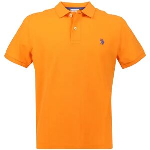 Us Polo Assn. Polo Uomo Colore Arancio ARANCIO S