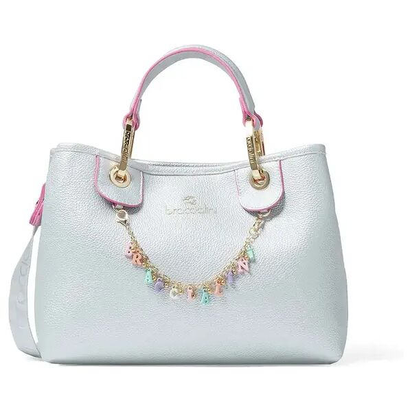 braccialini borsa a mano donna colore argento argento 1