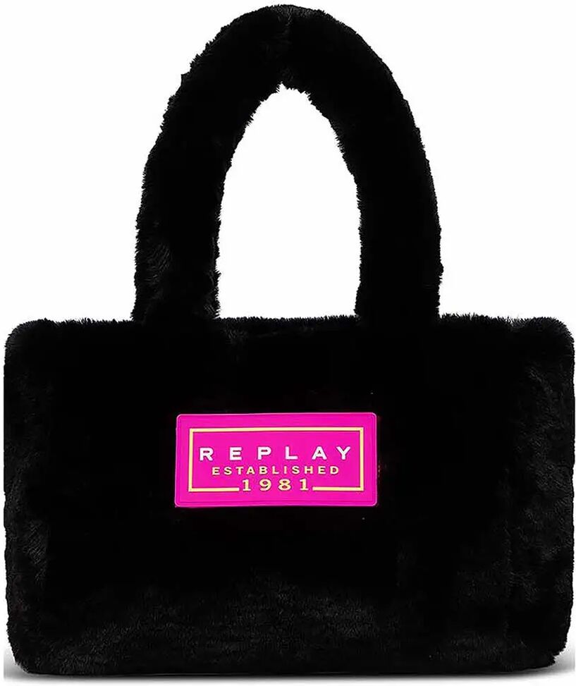 Replay Borsa A Mano Donna Colore Nero NERO 1