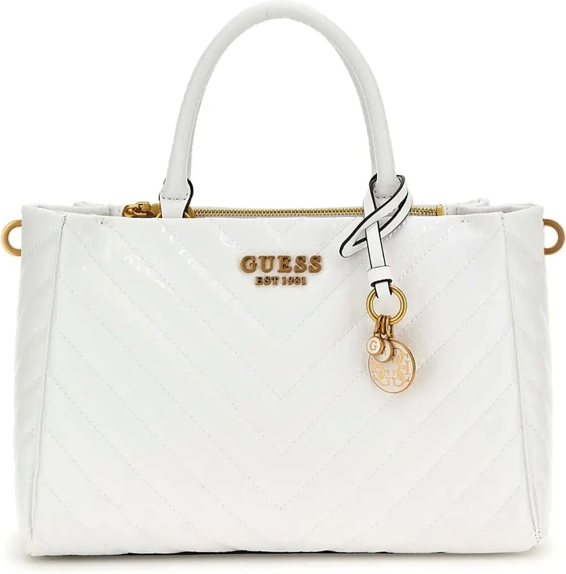 Guess Borsa A Mano Donna Colore Bianco BIANCO 1