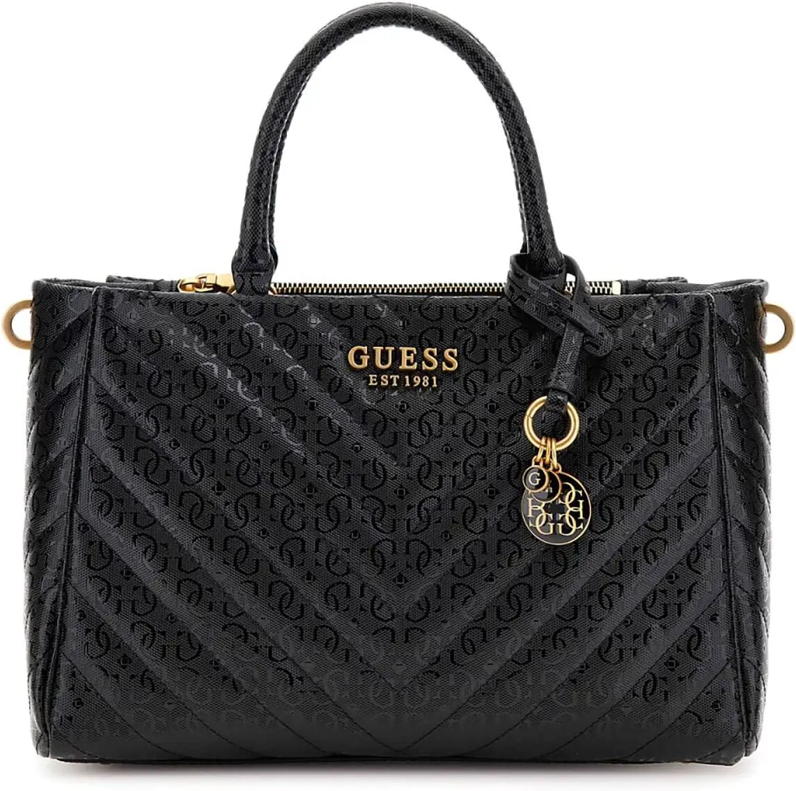 Guess Borsa A Mano Donna Colore Nero NERO 1