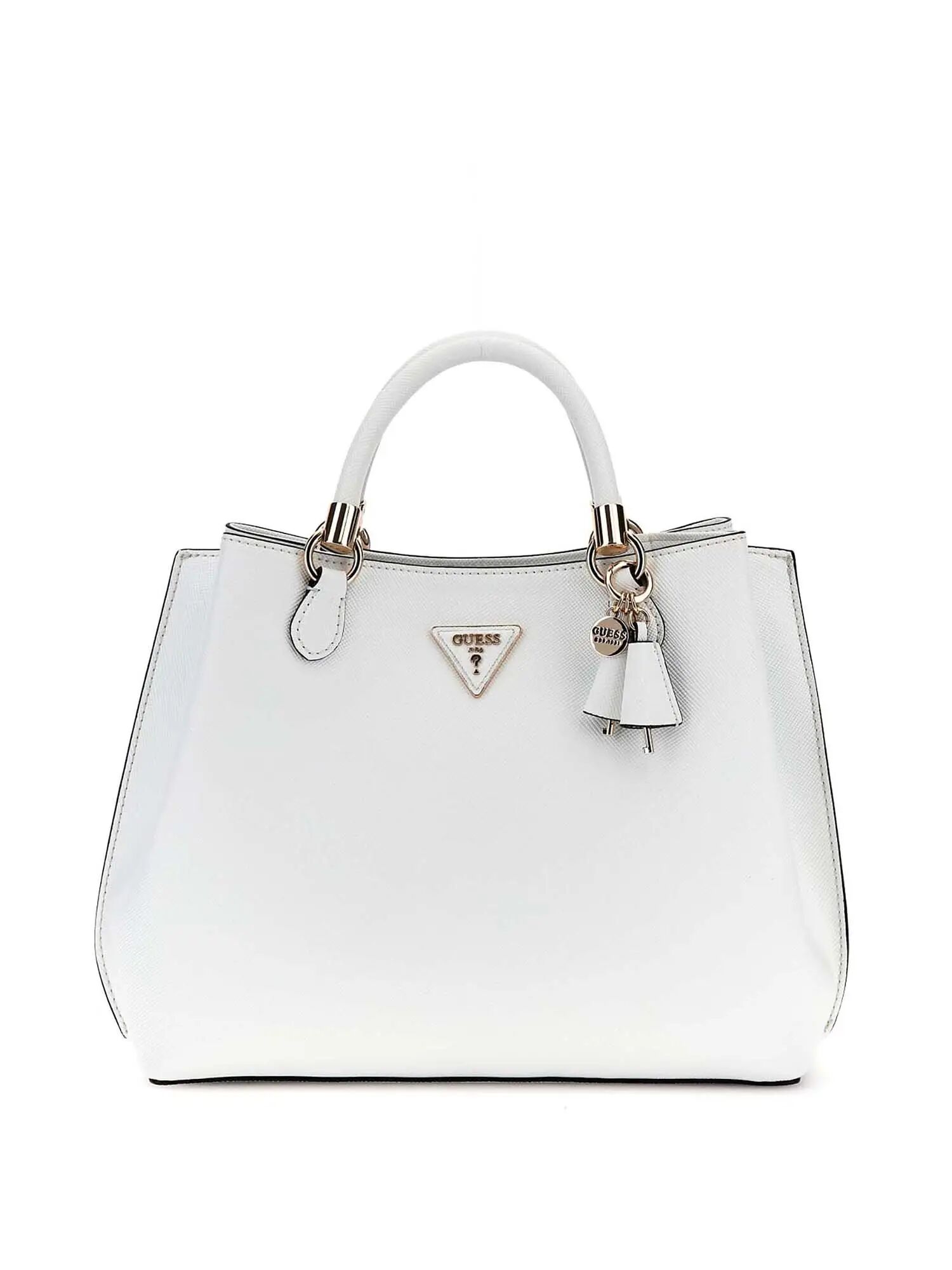 Guess Borsa A Mano Donna Colore Bianco BIANCO 1