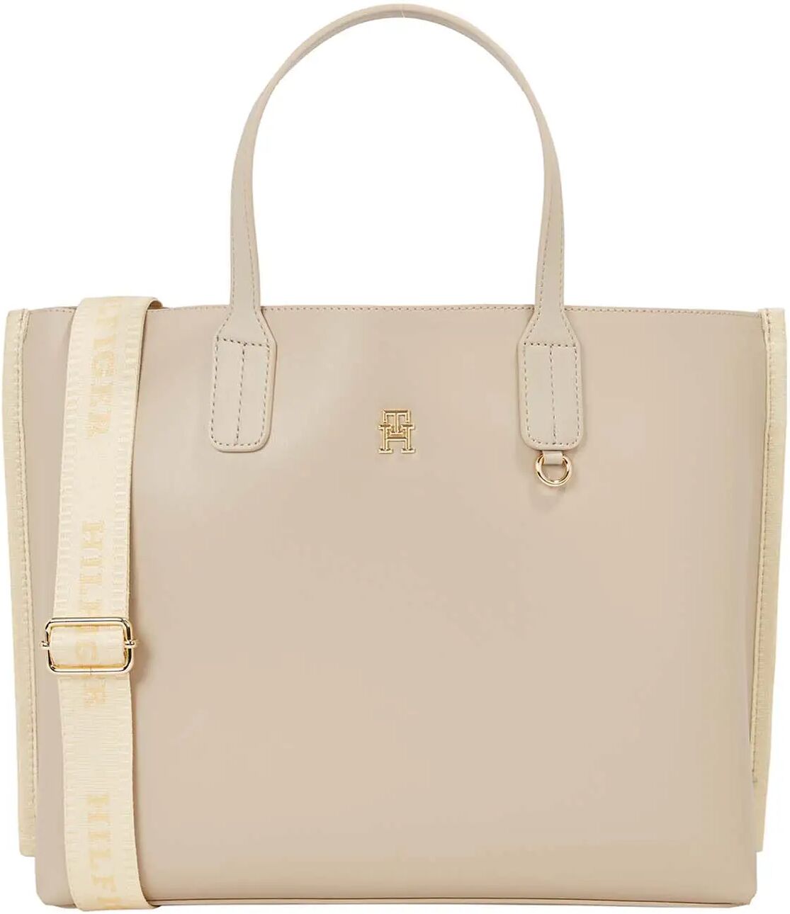 Tommy Hilfiger Borsa A Mano Donna Colore Beige BEIGE 1