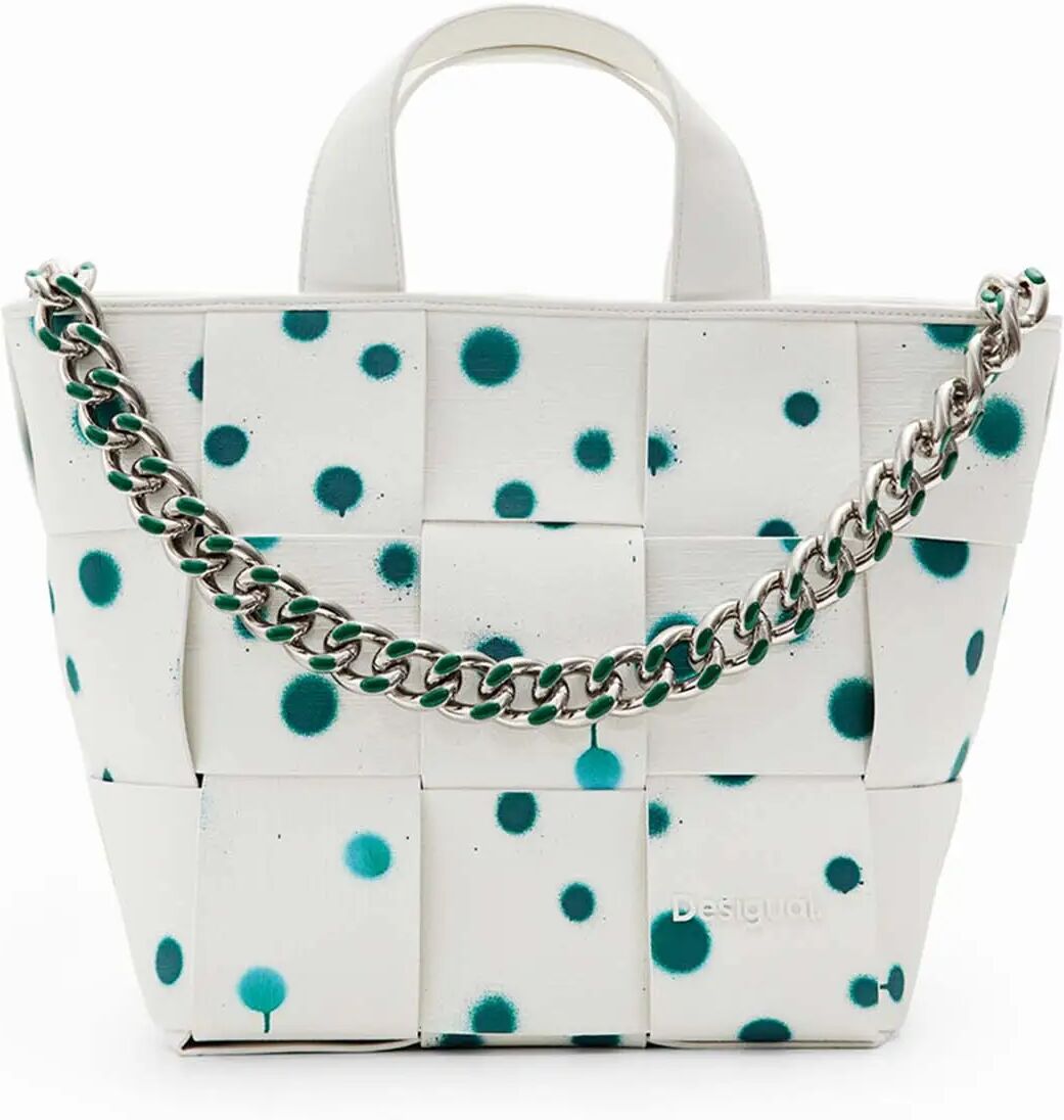 Desigual Borsa A Mano Donna Colore Bianco BIANCO 1