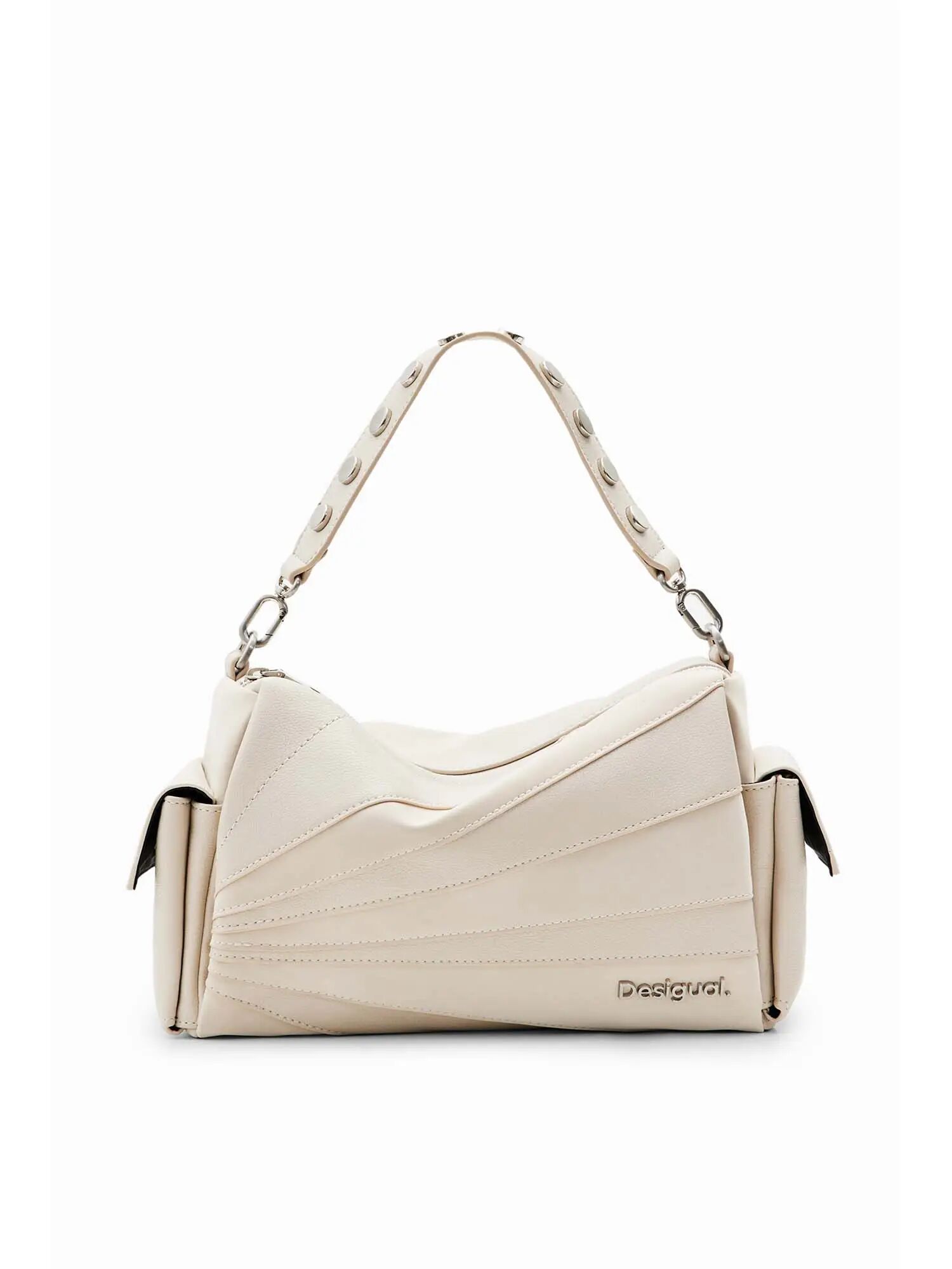 Desigual Borsa A Spalla Donna Colore Bianco BIANCO 1