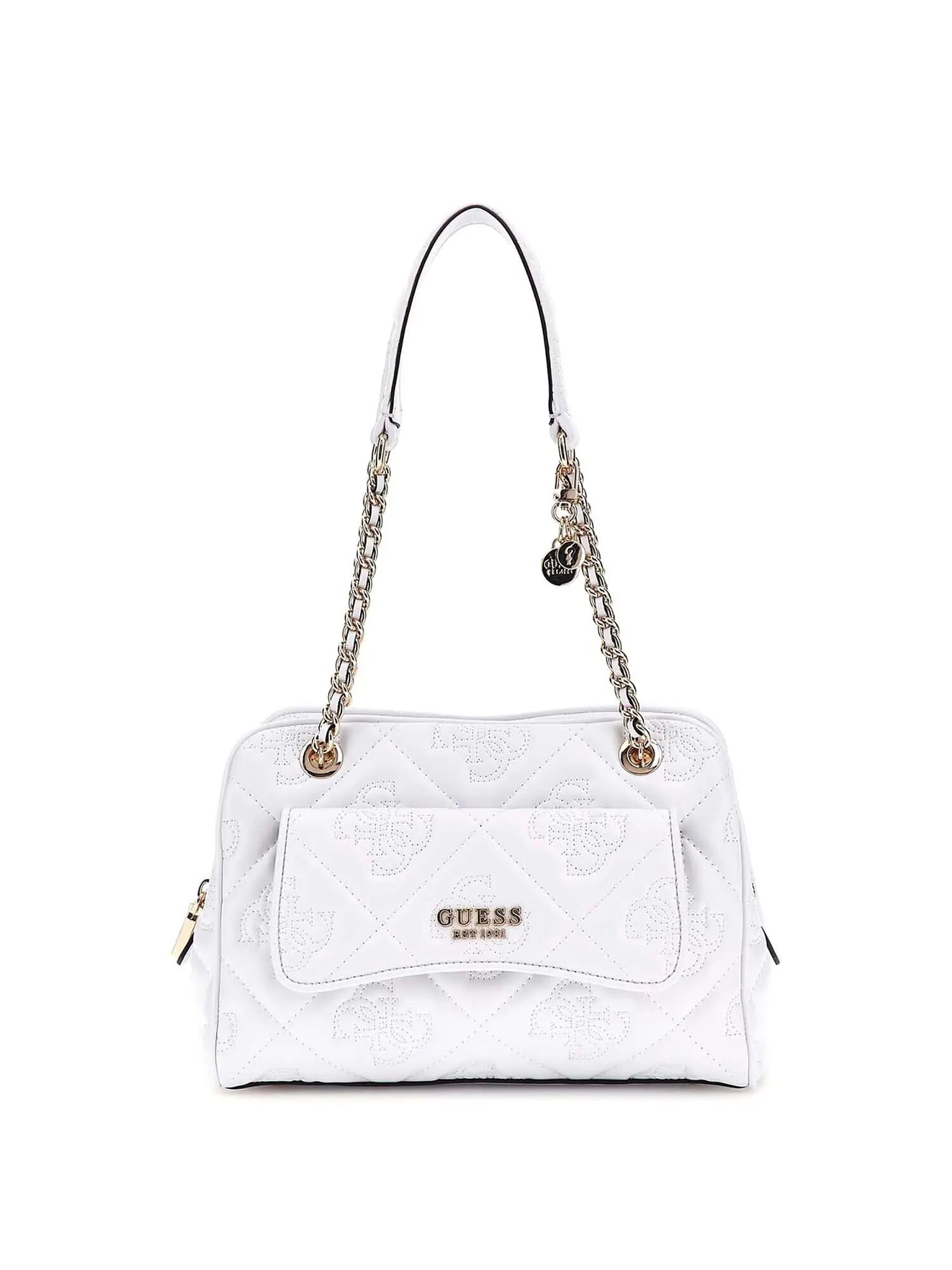 Guess Borsa A Spalla Donna Colore Bianco BIANCO 1