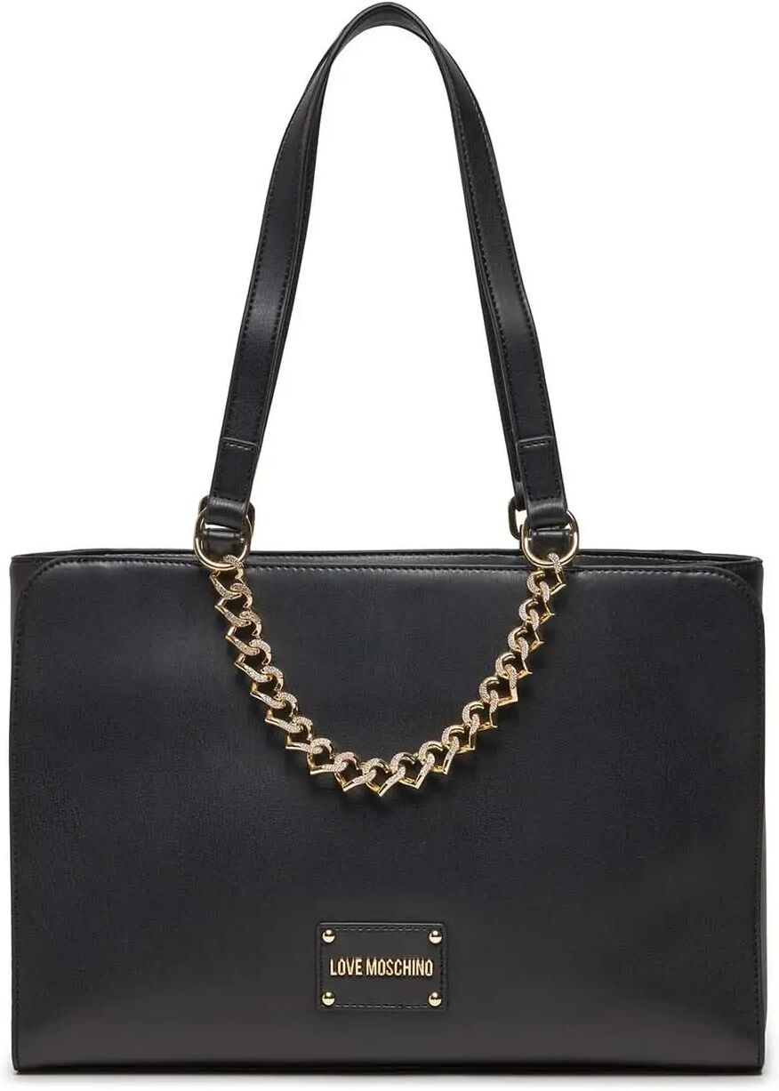 Moschino Borsa A Spalla Donna Colore Nero/oro NERO/ORO 1