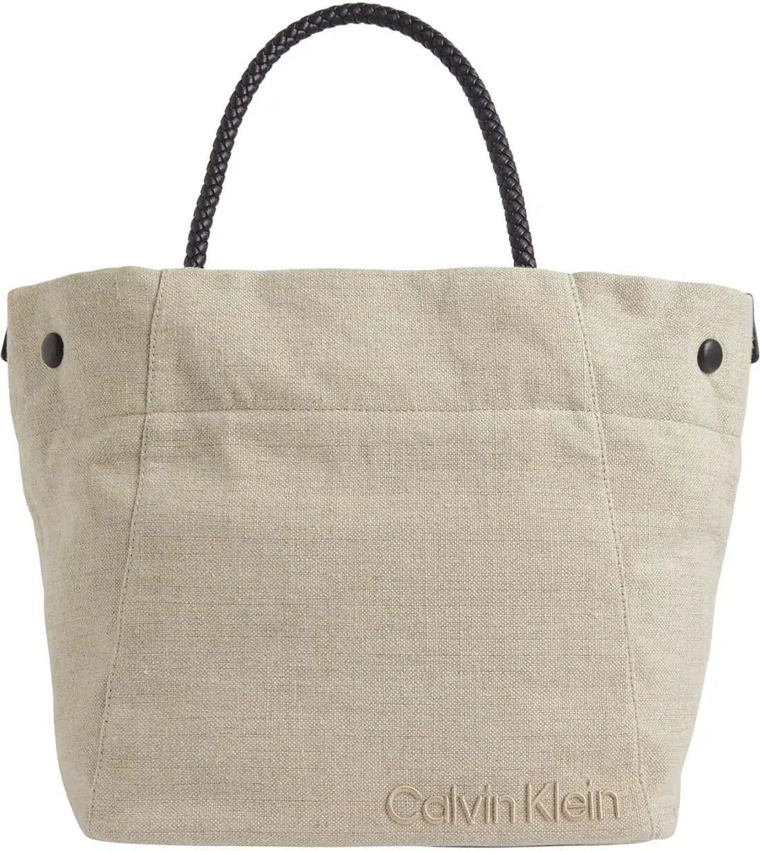 Calvin Klein Borsa A Mano Donna Colore Ecru ECRU 1