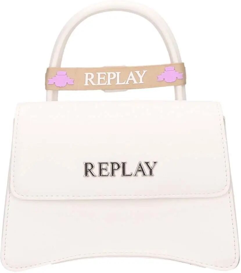 Replay Borsa A Mano Donna Colore Bianco BIANCO 1