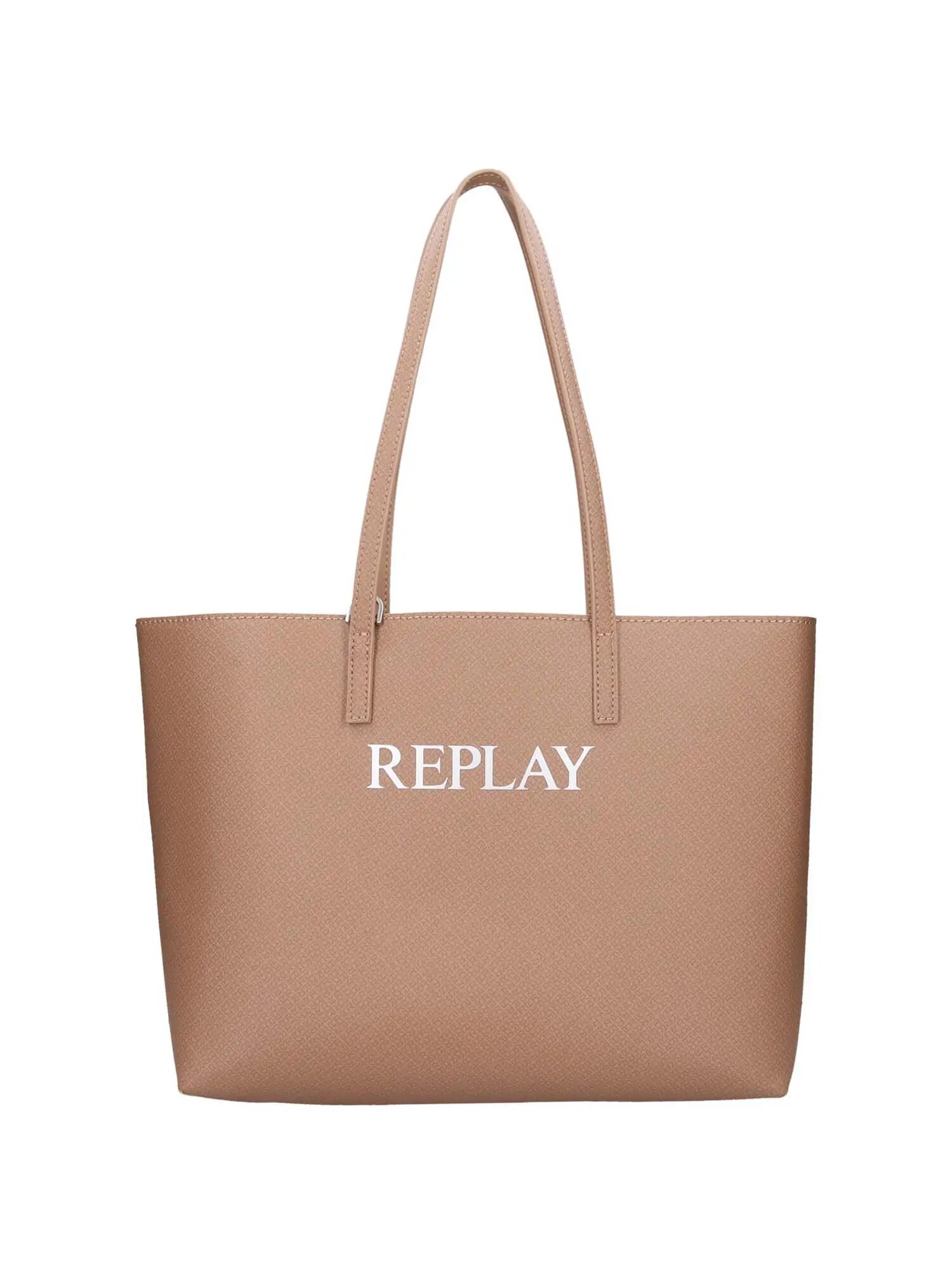 Replay Borsa A Spalla Donna Colore Beige/nero BEIGE/NERO 1